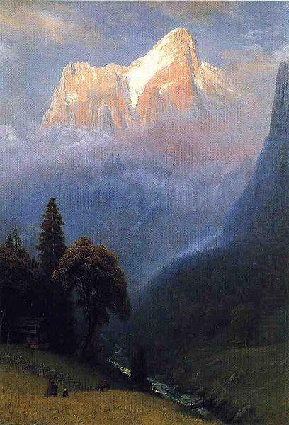 Albert Bierstadt Storm_Among_the_Alps china oil painting image